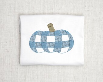 Plaid Pumpkin Embroidery Design Machine Embroidery Design File for Fall Pumpkin Embroidery Design Thanksgiving Embroidery