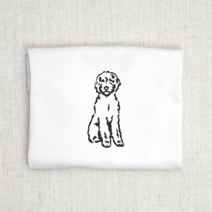 Goldendoodle Embroidery design Machine Embroidery Design File for the dog lover