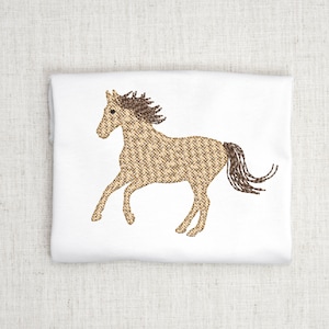Horse Embroidery Design File Horse Lover Embroidery Equine Machine Embroidery Pattern, Animal Embroidery File for Instant Download