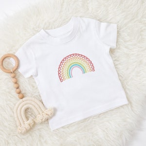 Rainbow Heart Machine Embroidery Design, Heart Rainbow Embroidery, Heart Embroidery, Machine Embroidery, Valentine embroidery, Love