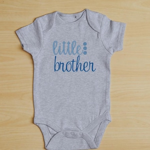 Little Brother Embroidery Design, Sibling Embroidery, Sibling Set, Little Bro Embroidery, Brother Embroidery Design Newborn Embroidery