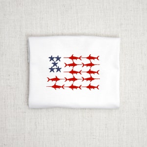 Broderie drapeau américain Drapeau de poisson Motif de broderie machine Motif de broderie Broderie machine Fichier de motif patriotique de broderie numérique