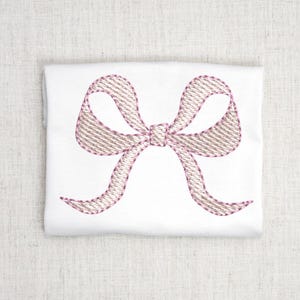 Bow Embroidery Design, mini Bow, Ribbons and Bows Quick Stitch Machine Embroidery Design, Ribbon Embroidery, Monogram Frame Embroidery,