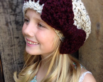 Crochet Pattern - The Sadie Hat - Toddler, Child and Adult