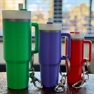 Mini Stanley Tumbler Keychain with Hidden Storage | A Must-Have for Stanley Lovers!