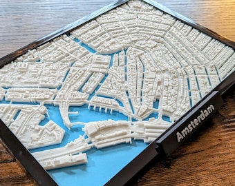 Amsterdam in Miniature | Where Heritage Meets Innovation | A Dynamic 3D Skyline