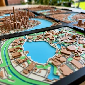 EPCOT in Miniature | Spaceship Earth & Beyond | EPCOT Model for Disney Lovers