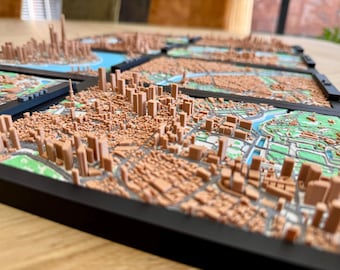 Tokyo Skyline Model | 3D Printed Japan Cityscape | Minimalist Travel Decor | Gift for Japan Lovers