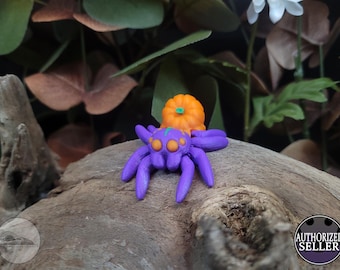 Pumpkin Spider 3D Printed Articulated Fidget