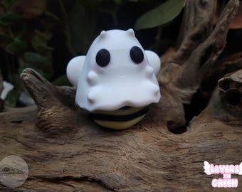 Boo Bees Ghost Bees 3D Printed Articulated Fidget