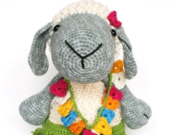 Scarlett the sheep PDF crochet pattern