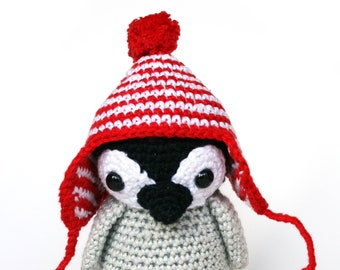 Pip the penguin PDF crochet pattern