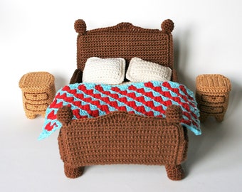 Furniture Bedroom PDF crochet pattern