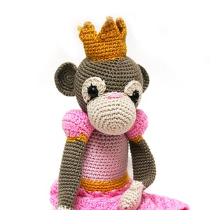 Monkey Sophia PDF crochet pattern image 1