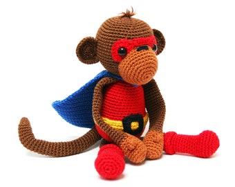 Super monkey Zoef PDF crochet pattern