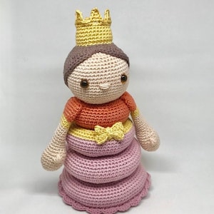 Stacking Princess PDF crochet pattern image 1