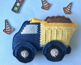 Dump Truck PDF crochet pattern