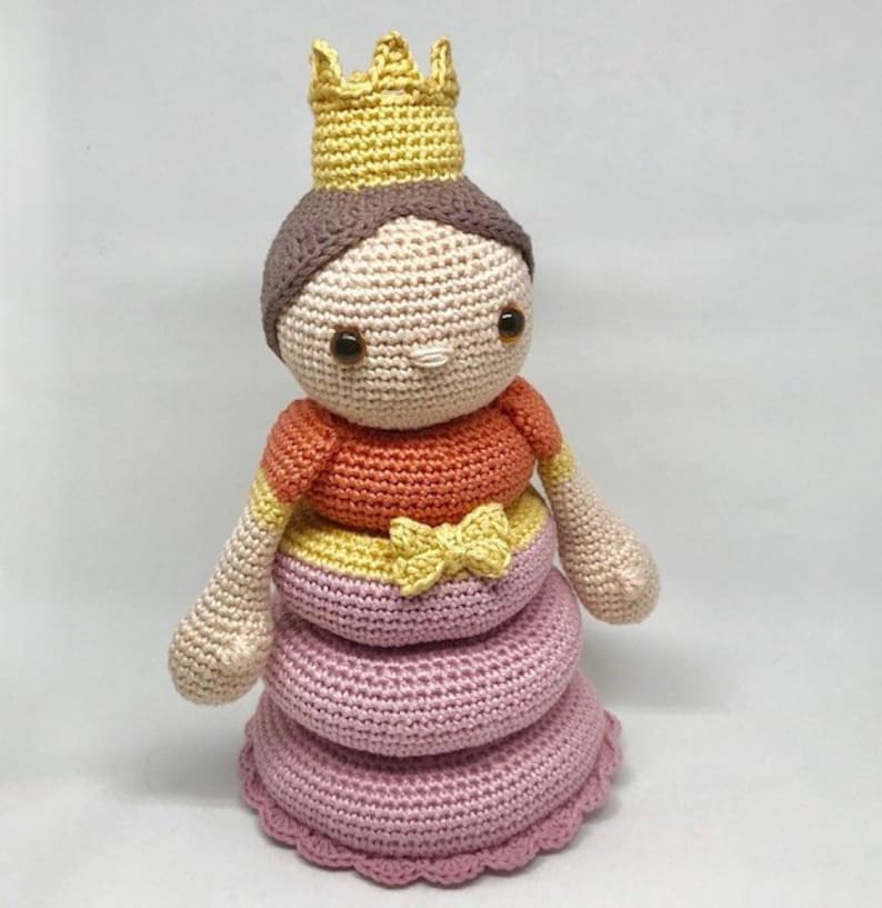 Stacking Princess PDF crochet pattern image 1