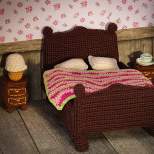 Furniture Bedroom PDF crochet pattern image 9