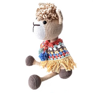 Anna the alpaca PDF crochet pattern image 4
