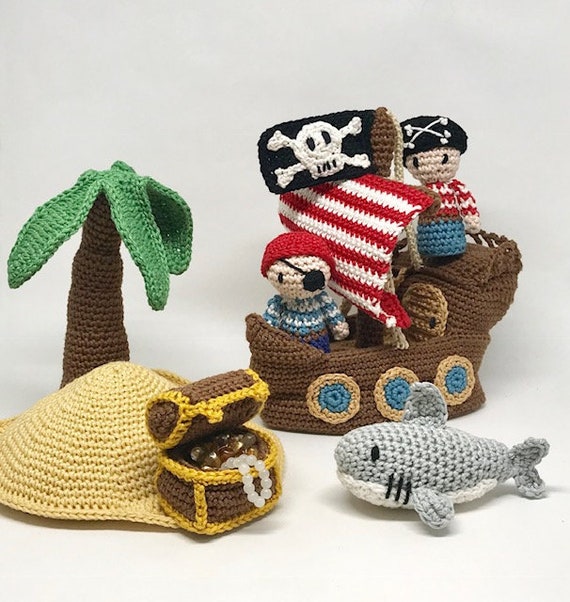 Pirate Set PDF Crochet Pattern