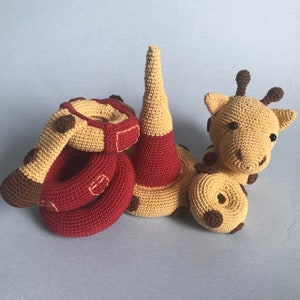 Stacking giraffe PDF crochet pattern image 3