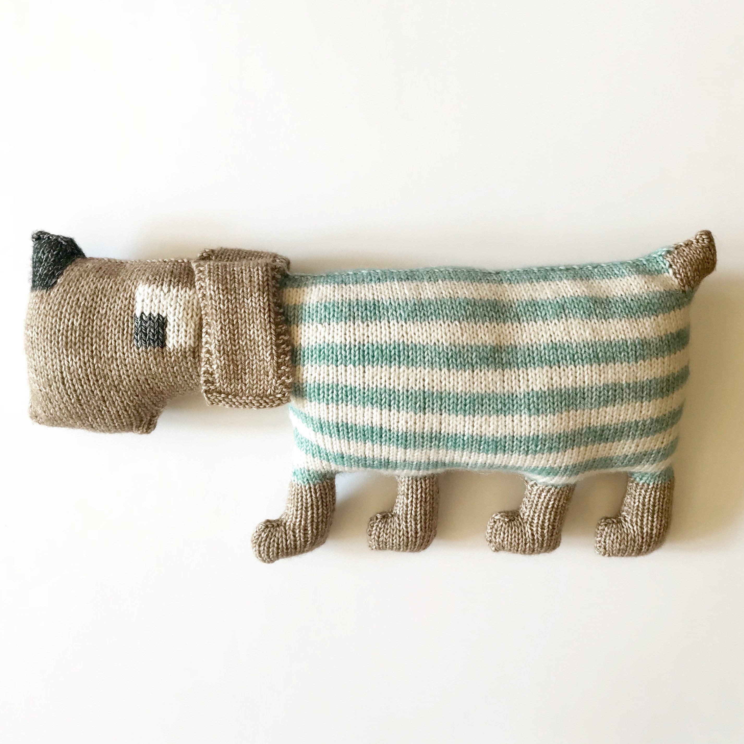 Charlie the Knitted Dog PDF Knitting Pattern - Etsy