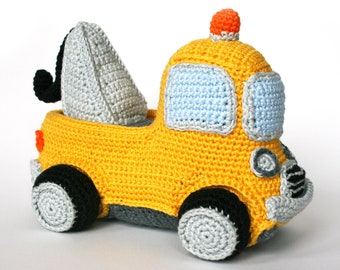 Tow truck PDF crochet pattern