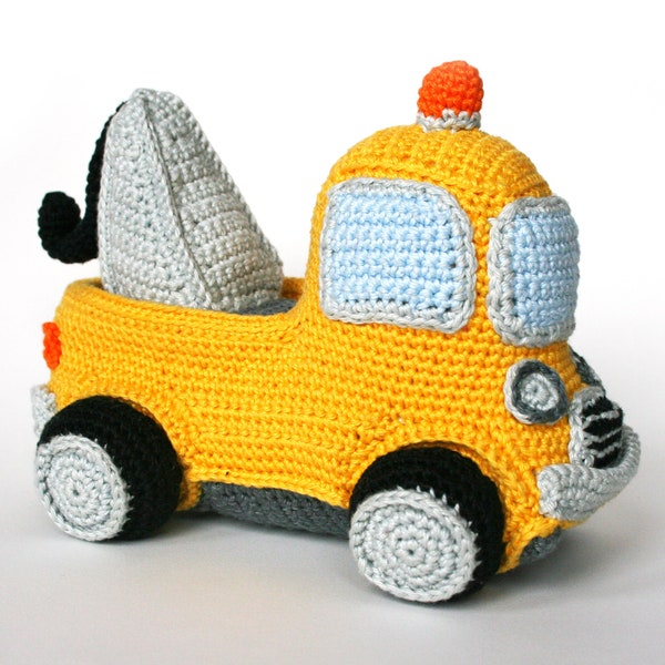 Tow truck PDF crochet pattern