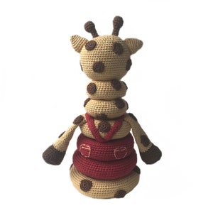 Stacking giraffe PDF crochet pattern image 2