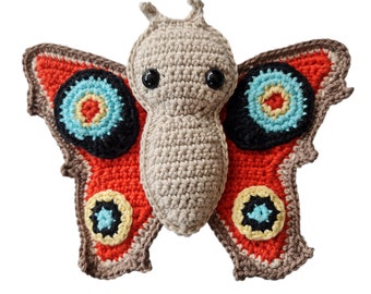 Vince the butterfly PDF crochet pattern
