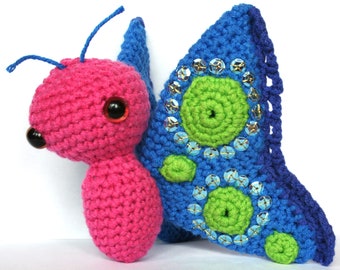 Fladder the butterfly PDF crochet pattern