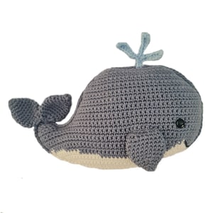 Wout the whale PDF crochet pattern
