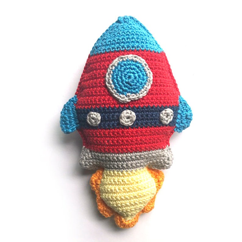 Rocket PDF Crochet Pattern Etsy