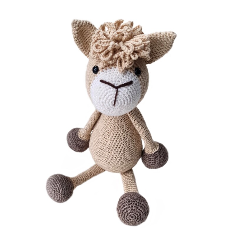 Anna the alpaca PDF crochet pattern image 3