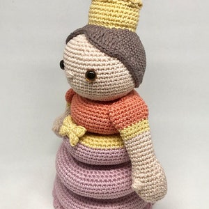 Stacking Princess PDF crochet pattern image 3