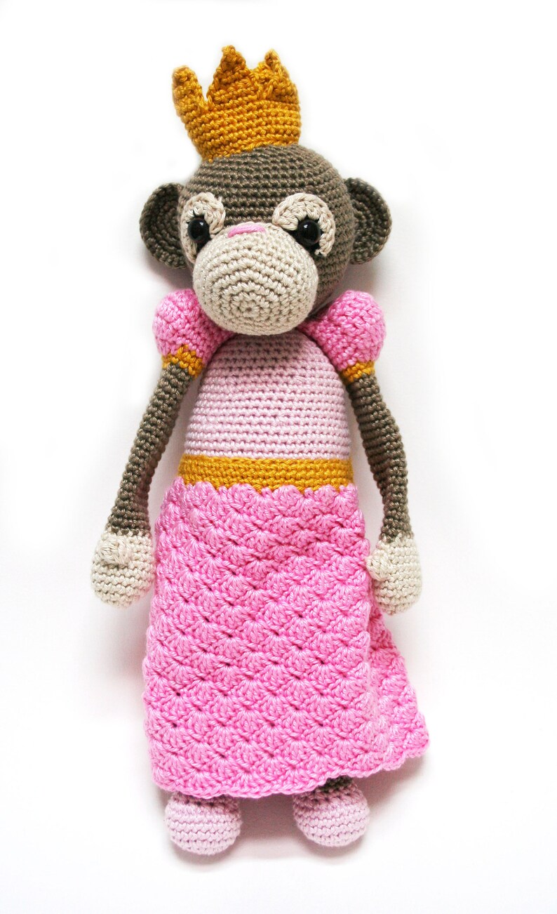 Monkey Sophia PDF crochet pattern image 4