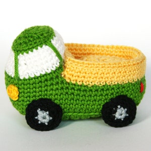 10 little cars PDF crochet pattern image 7