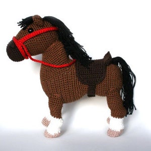 Bruno the Horse PDF crochet pattern