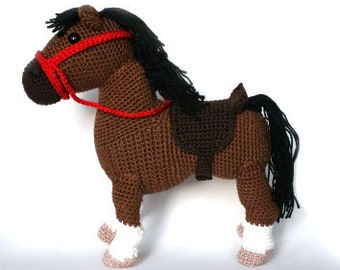 Bruno the Horse PDF crochet pattern