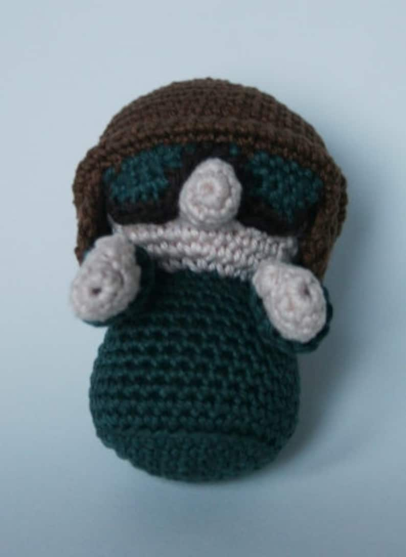 Racing car PDF crochet pattern image 6