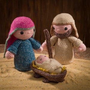 Complete nativity scene PDF crochet pattern image 4