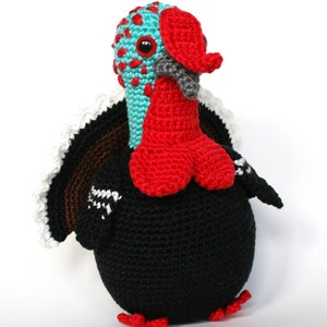 Herman the Turkey PDF crochet pattern image 2