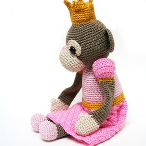 Monkey Sophia PDF crochet pattern image 2