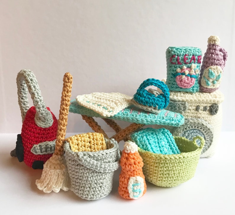 Household-Set PDF crochet pattern image 1