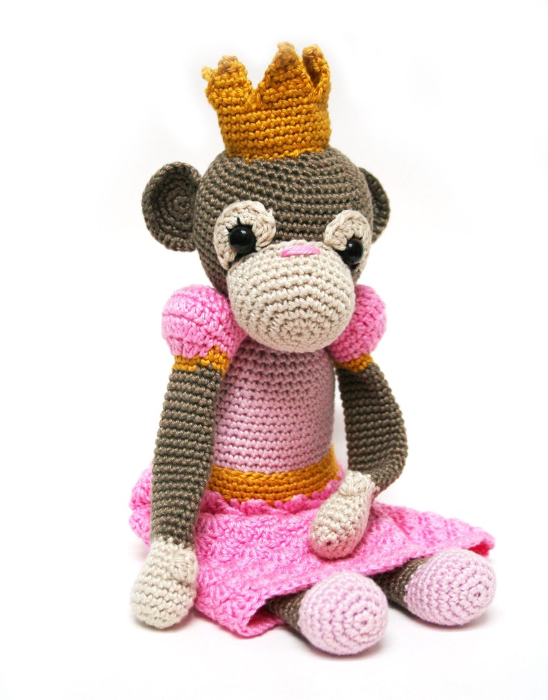 Monkey Sophia PDF crochet pattern image 1