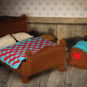 Furniture Bedroom PDF crochet pattern image 6