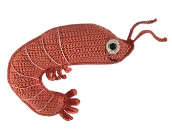 Sil the shrimp PDF crochet pattern