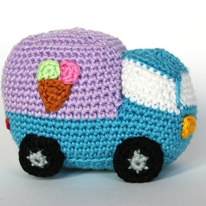 10 little cars PDF crochet pattern image 2