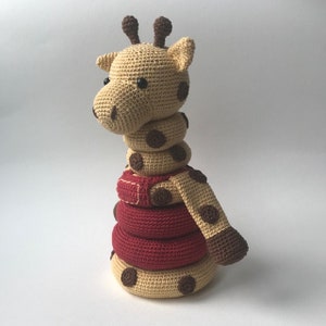 Stacking giraffe PDF crochet pattern image 4